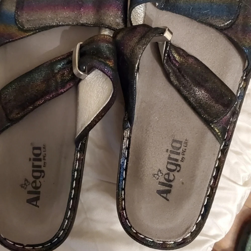 Alegria Rainbow comfort sandals 41 - Picture 6 of 10